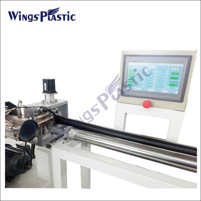 PLC Control EVA Spiral Vacuum Hose Manufacturing Machine per tubi per piscine 6