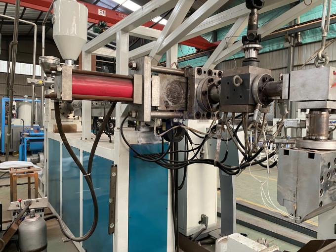 Macchina per la produzione di lamiere di PET PS PC Macchina per l'estrusione di lamiere di plastica morbida 1
