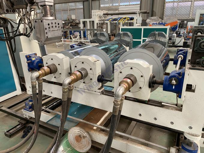 Macchina per la produzione di lamiere di PET PS PC Macchina per l'estrusione di lamiere di plastica morbida 3