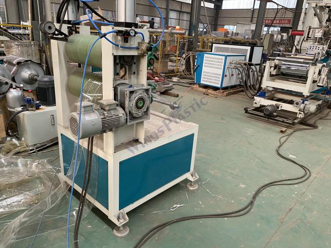 Macchina per la produzione di lamiere di PET PS PC Macchina per l'estrusione di lamiere di plastica morbida 4