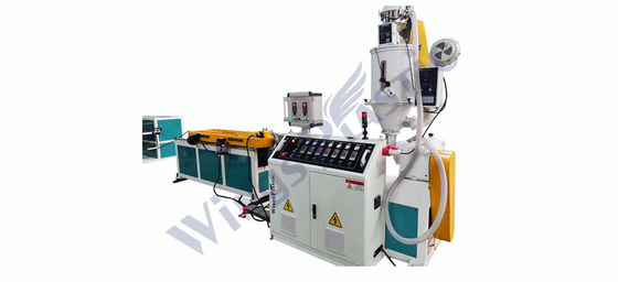 PP/PE/PVC/PA Plastic Single Wall Corrugated Pipe Pipe Extruders Machine