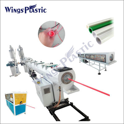 Linea di estrusione di tubi PE Plastico PE HDPE PPR Pipe Making Machinery/HDPE PP-R Pipe Production Line/Plastic Extrusion Lines