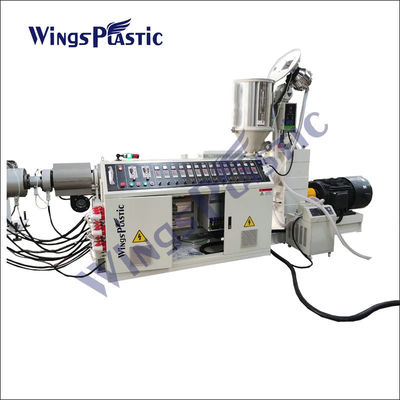 Linea di produzione di plastica del tubo dell'HDPE PPR del PE dell'HDPE del tubo della macchina automatica dell'estrusione