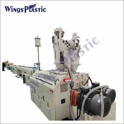 Linea di produzione di plastica del tubo del PE della macchina dell'espulsore del tubo dell'HDPE di PPR pp 150-220kg/H