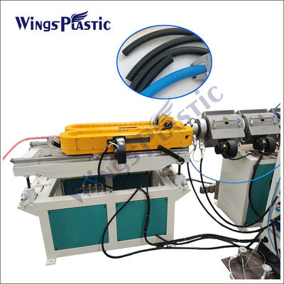 linea di plastica dell'estrusione del tubo del tubo di 10-50mm dell'estrusione della macchina del PE del PVC ondulato a parete semplice