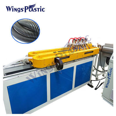 macchina di plastica flessibile dell'espulsore di 10-50mm che infila la linea di produzione del tubo flessibile del PVC
