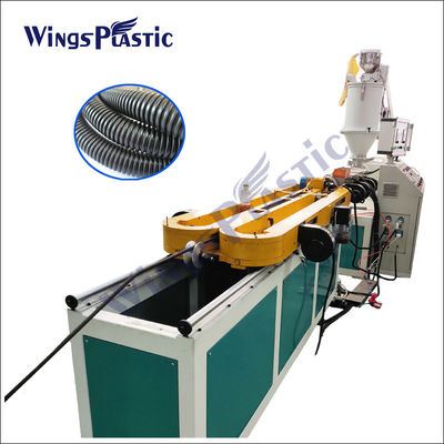 macchina di plastica flessibile dell'espulsore di 10-50mm che infila la linea di produzione del tubo flessibile del PVC