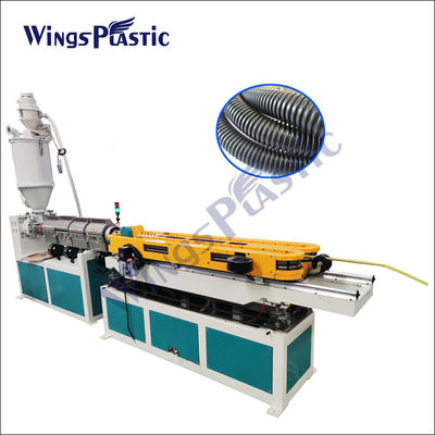 Linea di produzione di plastica ondulata flessibile del tubo macchina ondulata del tubo flessibile dei pp