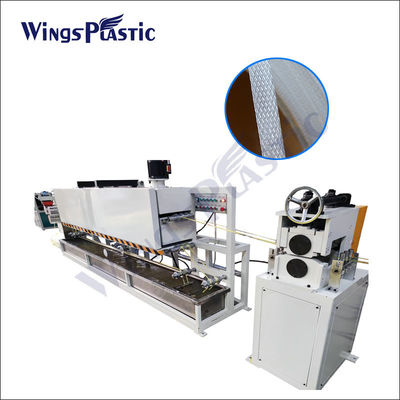 6-20mm pp attaccano la linea di produzione cinghia di plastica automatica che rende a macchina la singola vite