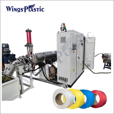 Linea di estrusione del nastro di imballaggio in plastica Pp String Belt Extruder Pp Package Strap Band Fully Automatic