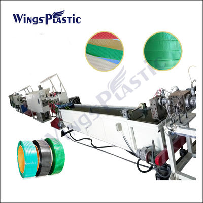 Linea di plastica linea dell'estrusione della cinghia dell'ANIMALE DOMESTICO della macchina dell'estrusione della banda dell'ANIMALE DOMESTICO di produzione del nastro dell'imballaggio dell'ANIMALE DOMESTICO
