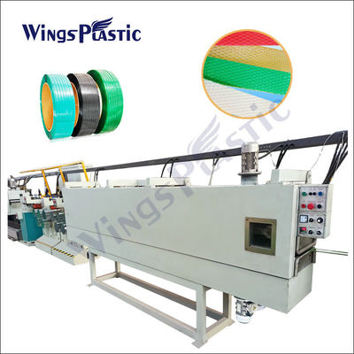 Linea di plastica linea dell'estrusione della cinghia dell'ANIMALE DOMESTICO della macchina dell'estrusione della banda dell'ANIMALE DOMESTICO di produzione del nastro dell'imballaggio dell'ANIMALE DOMESTICO