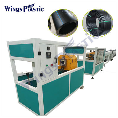 Linea di produzione di plastica del tubo dell'HDPE PPR del PE dell'HDPE del tubo della macchina automatica dell'estrusione