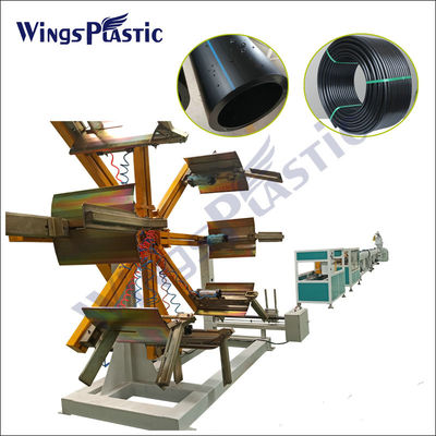 Linea di plastica dell'estrusione di tubi del tubo del condotto elettrico dell'acqua del LDPE dell'HDPE del PE pp PPR
