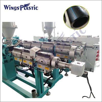 Linea di produzione di plastica del tubo dell'HDPE PPR del PE dell'HDPE del tubo della macchina automatica dell'estrusione