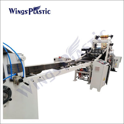 Strato di plastica del PVC delle ANCHE del LDPE dell'HDPE della macchina dell'espulsore di strato della singola vite che fa macchina