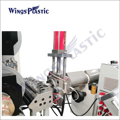Strato di plastica del PVC delle ANCHE del LDPE dell'HDPE della macchina dell'espulsore di strato della singola vite che fa macchina