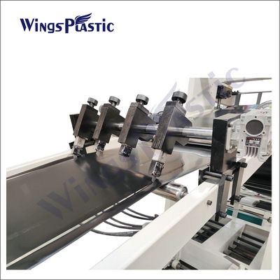 Strato di plastica del PVC delle ANCHE del LDPE dell'HDPE della macchina dell'espulsore di strato della singola vite che fa macchina