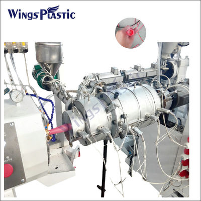 Macchina per la fabbricazione di tubi PPR con pressione d'aria compressa da 0,6 a 0,8 Mpa di diametro 16 mm-63 mm