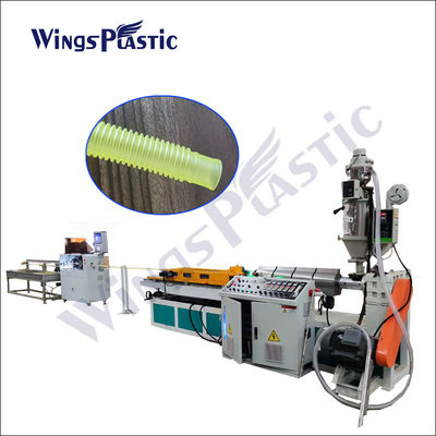Linea ondulata di nylon dell'estrusione del tubo del PVC del PE completamente automatico pp che fa macchinario