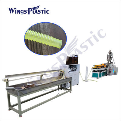 Linea ondulata di nylon dell'estrusione del tubo del PVC del PE completamente automatico pp che fa macchinario