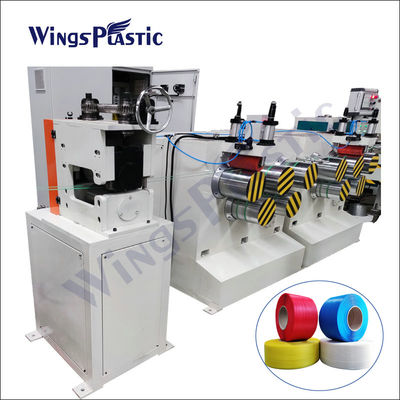 Cinghia di plastica della banda del pacchetto che fa l'ANIMALE DOMESTICO d'imballaggio della cinghia dell'ANIMALE DOMESTICO della macchina che attacca la macchina dell'estrusione della banda