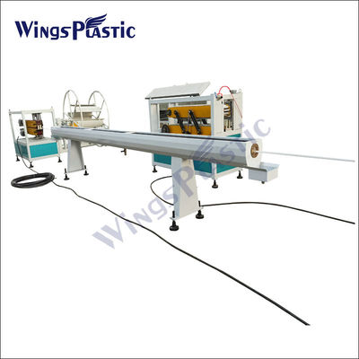 Linea di produzione di plastica del tubo di gas della tubatura dell'acqua dell'HDPE della macchina dell'espulsore del tubo della singola vite