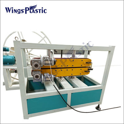 Linea di produzione di plastica del tubo di gas della tubatura dell'acqua dell'HDPE della macchina dell'espulsore del tubo della singola vite