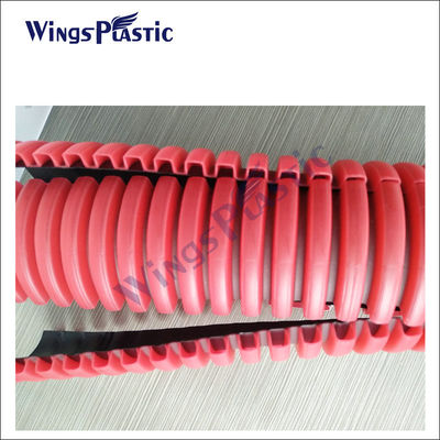 Macchina di estrussione per tubi DWC a doppia parete HDPE in plastica ad alta velocità e a basso prezzo