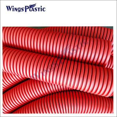 Macchina ondulata doppia del tubo del PVC SJ50