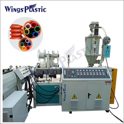 Estrusore di tubi in plastica a doppia parete in HDPE COD con condotto ottico ondulato