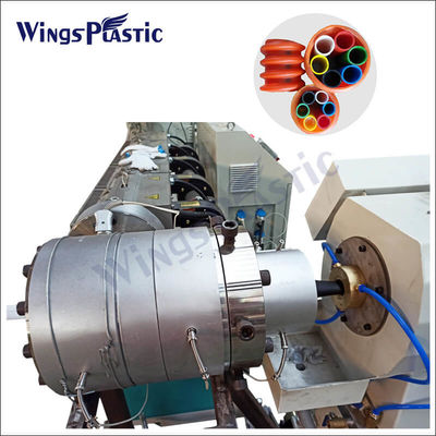 Estrusore di tubi in plastica a doppia parete in HDPE COD con condotto ottico ondulato
