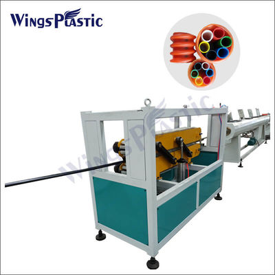 Estrusore di tubi in plastica a doppia parete in HDPE COD con condotto ottico ondulato