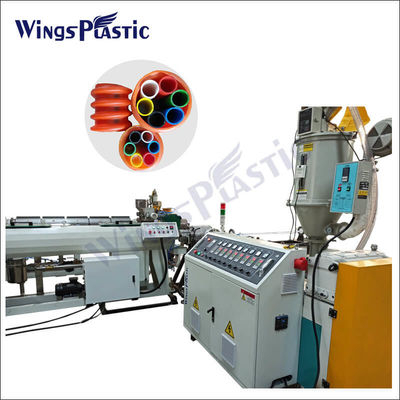 7 Way PE Microduct Tube Bundle Microduct Tube Extrusion Machine Linea di produzione
