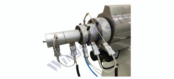 PP/PE/PVC/PA Plastic Single Wall Corrugated Pipe Pipe Extruders Machine