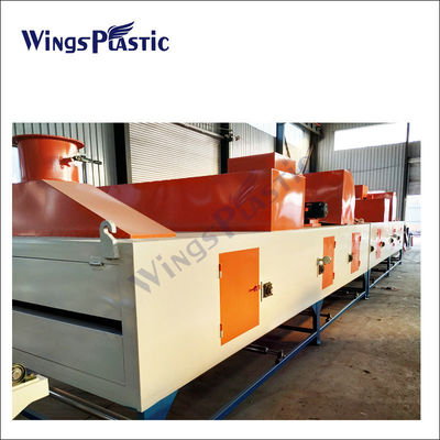 420kw Potenza del motore principale PVC polvere PVC bobina Loop Mat Extruder Machine