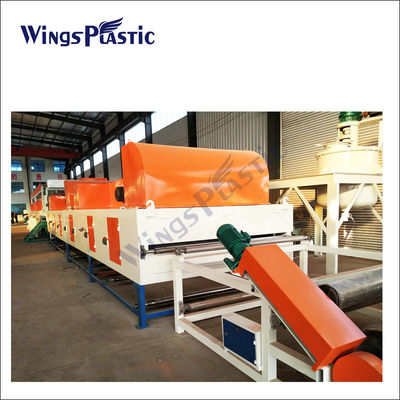420kw Potenza del motore principale PVC polvere PVC bobina Loop Mat Extruder Machine