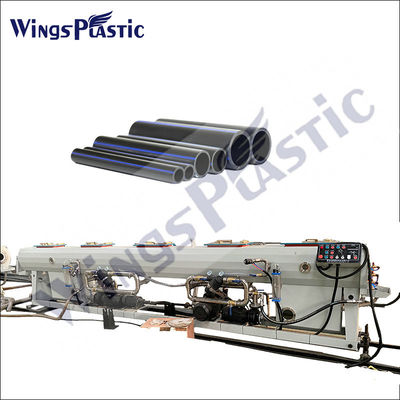 Linea di estrusione di tubi hdpe di plastica PE PPR macchine di estrusione di tubi PE macchina di produzione di tubi elettrici