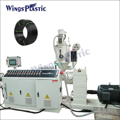 Linea di produzione di estrusione di tubi in plastica HDPE PE da 5-200 mm Macchina per la produzione di tubi in PE