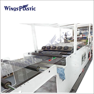 Linea di estrusione di fogli di PET PS personalizzata Controllo PLC Macchina di produzione di fogli trasparenti di plastica