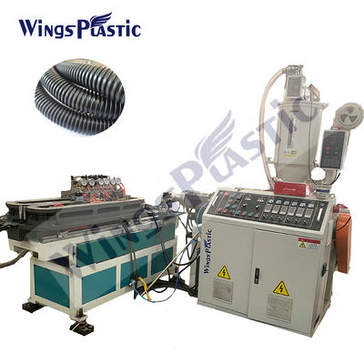 Sistema di controllo PLC Macchina di estrussione di tubi di plastica 0-74 giri al minuto Velocità della vite