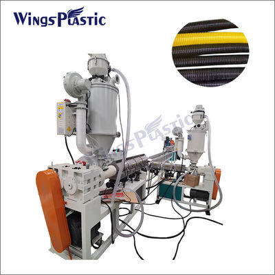 Aspirapolvere automatico in plastica EVA Spirale Soft Hose Pipe Extruder Extruding Machine