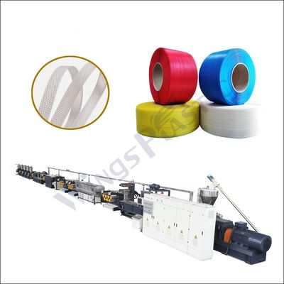 Linea di estrussione automatica di fasce di plastica per animali domestici