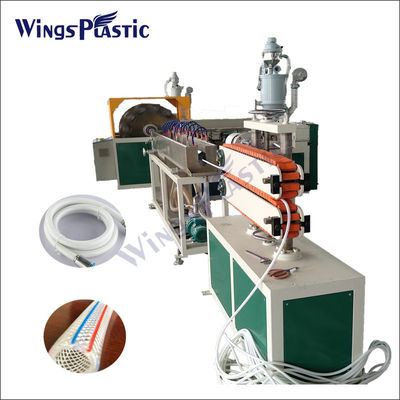 Prezzo economico Fibra di PVC morbida rinforzare intrecciato tubo da giardino Machine Making Extrusion Line
