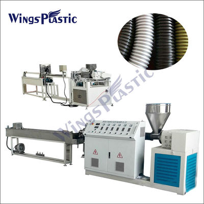 Aspirapolvere di plastica EVA PE Spirale tubo ondulato Extruder Machine Durable
