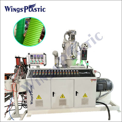 Linea di estrusione di tubi corrugati a doppia parete di plastica Hdpe