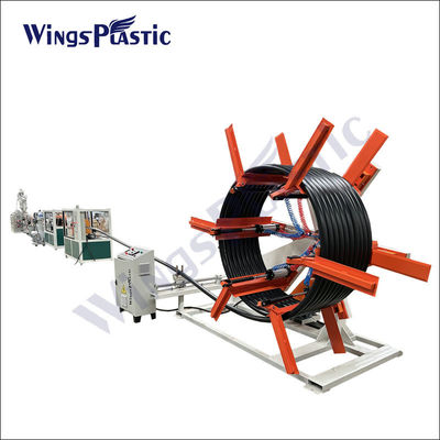 20-110 mm PE Pipe Extrusion Production Line Plastic PE HDPE PPR Pipe Making Machinery