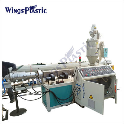 Plastico PE PPR Pipe Extrusion Machine Line per single screw 20-110mm o la produzione di tubi personalizzati