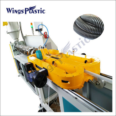 Linea di produzione di macchine per l'estrusione di tubi ondulati a parete singola in PVC