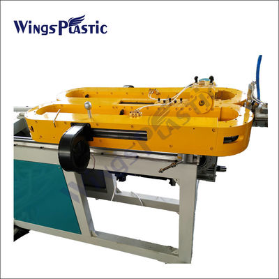 Plastico PE PP PVC flessibile spirale a parete singola tubo ondulato linea di produzione di estrussione macchina